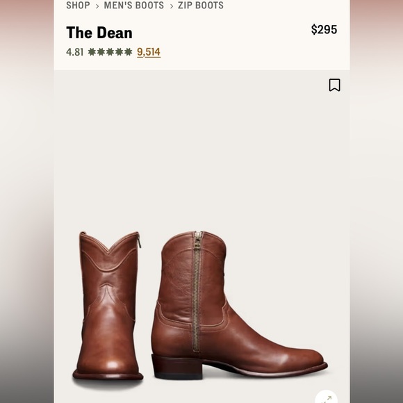 Tecovas The Dean Boot - Picture 2 of 7